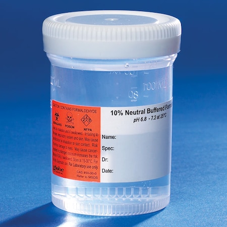 Pre-Filled NBF Container 120mL, PK96